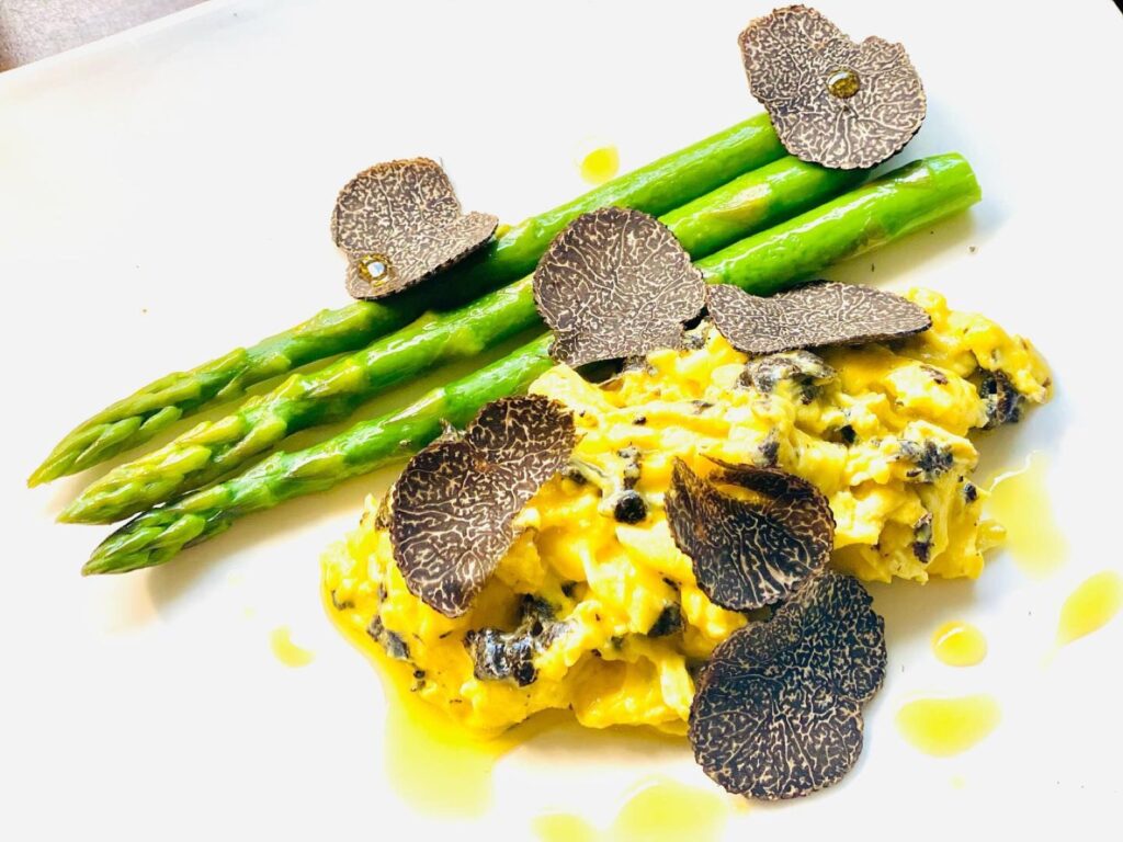 Truffle Scrambled Eggs