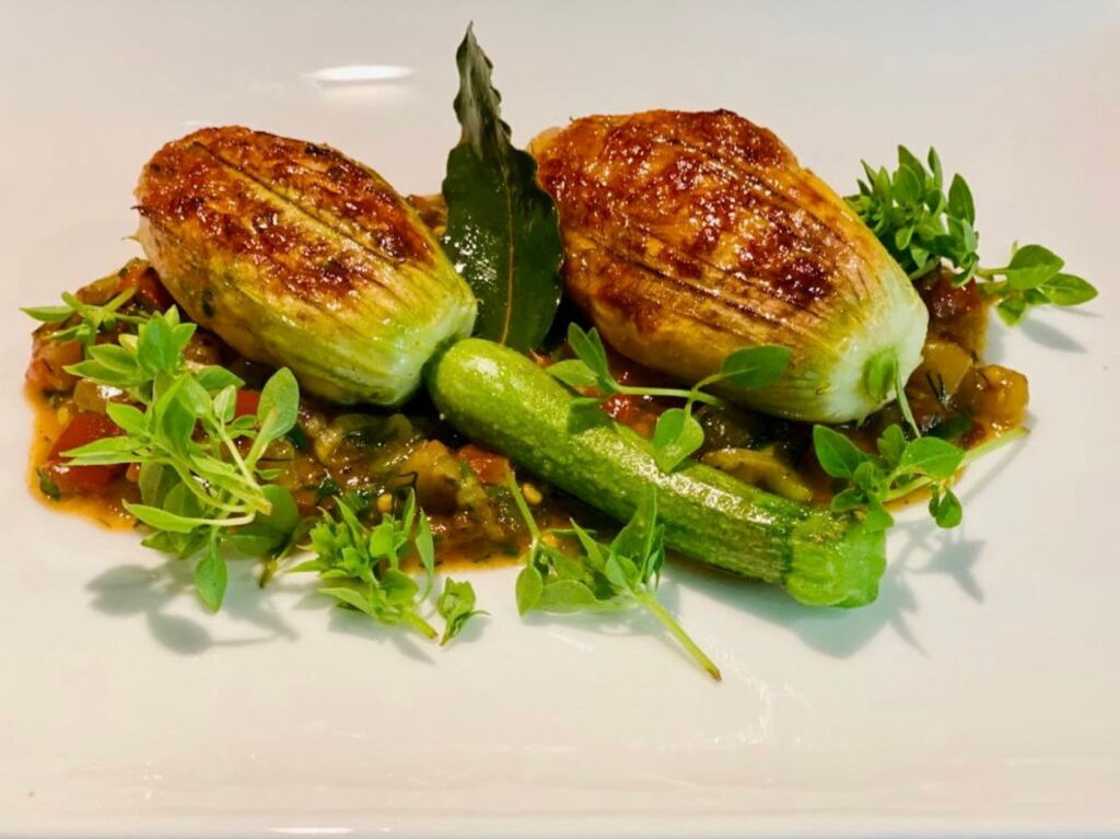Stuffed Zucchini Blossoms